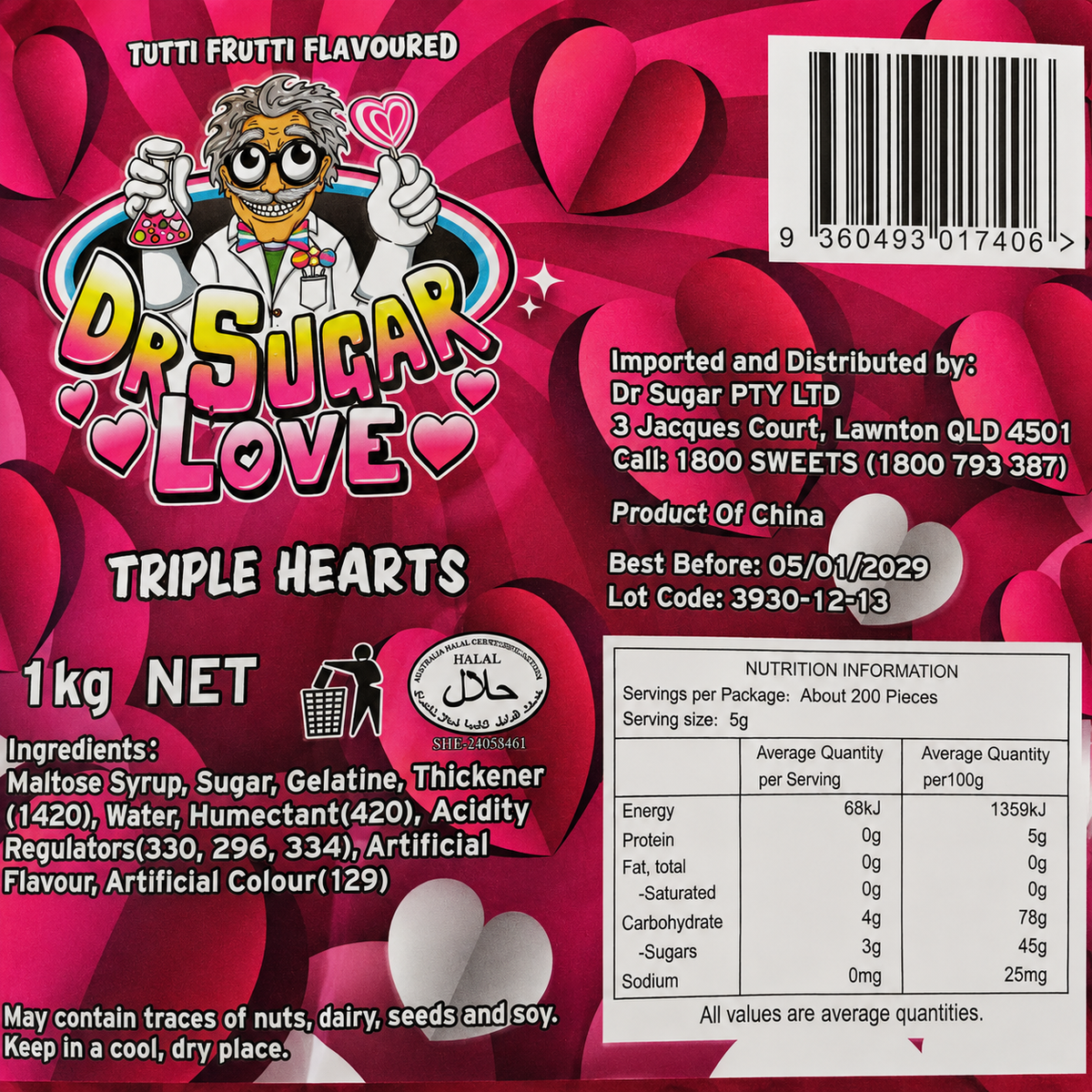 Triple Hearts Gummies