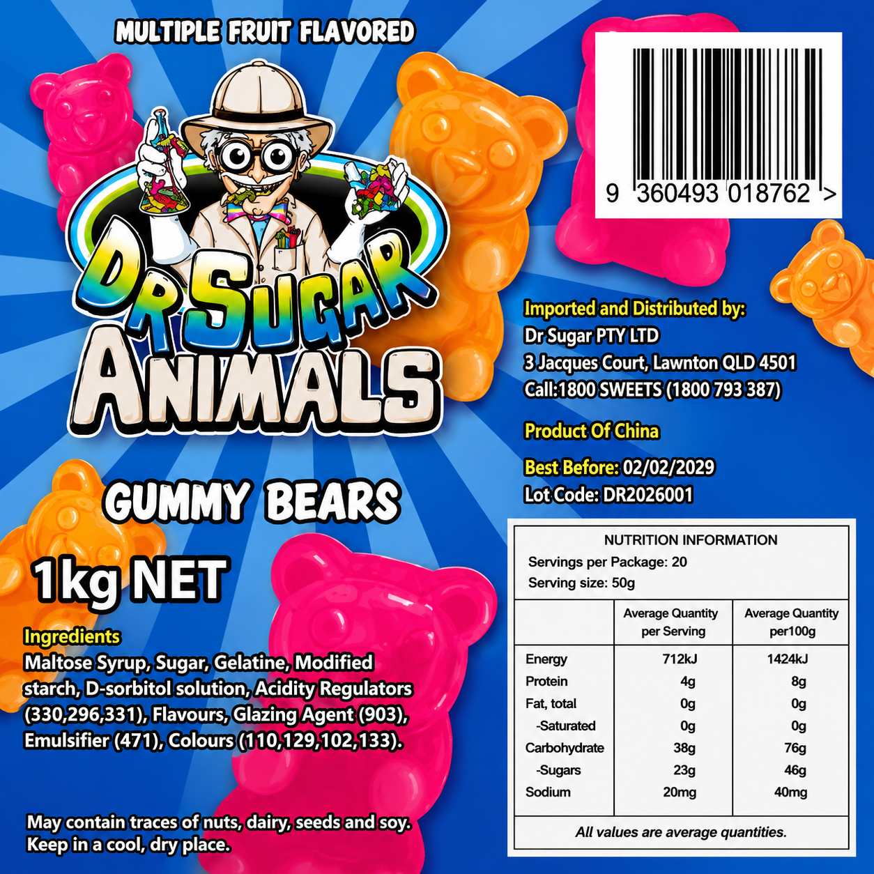 Mixed Gummy Bears