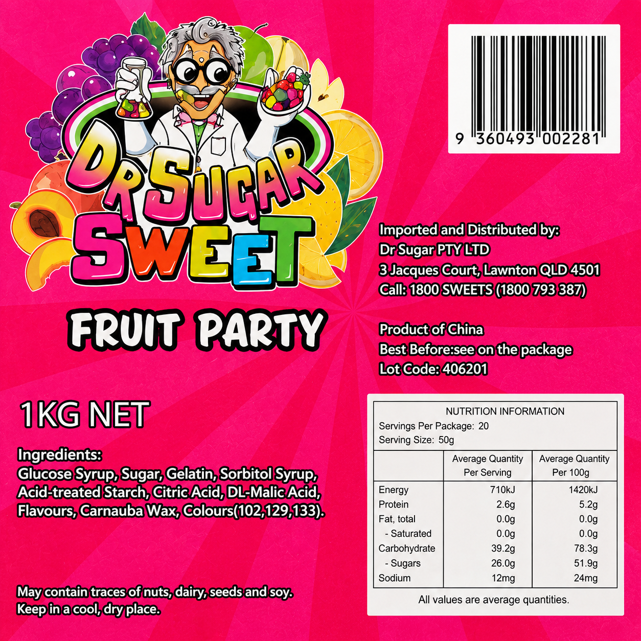Fruit Party #1 Gummies