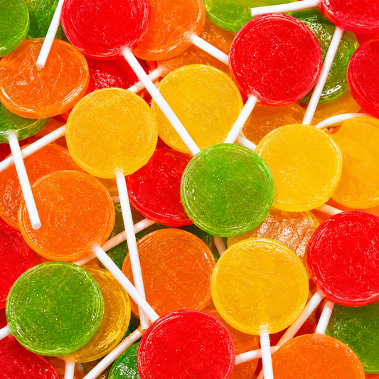 Round Pop Lollipops 1.6kg (Individually Wrapped)