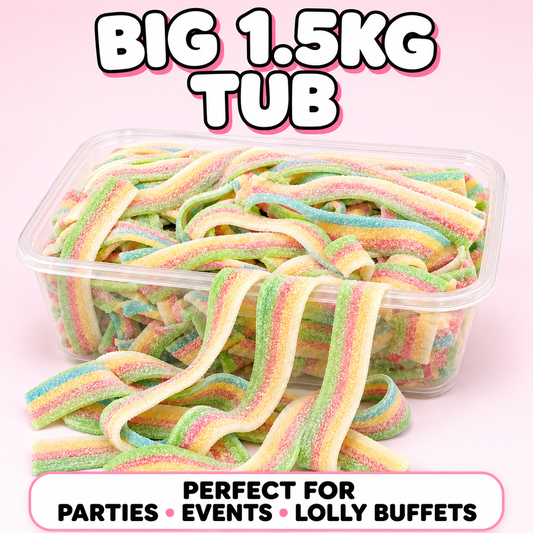 Sour Straps – Tutti Frutti Sour Belts 1.5KG