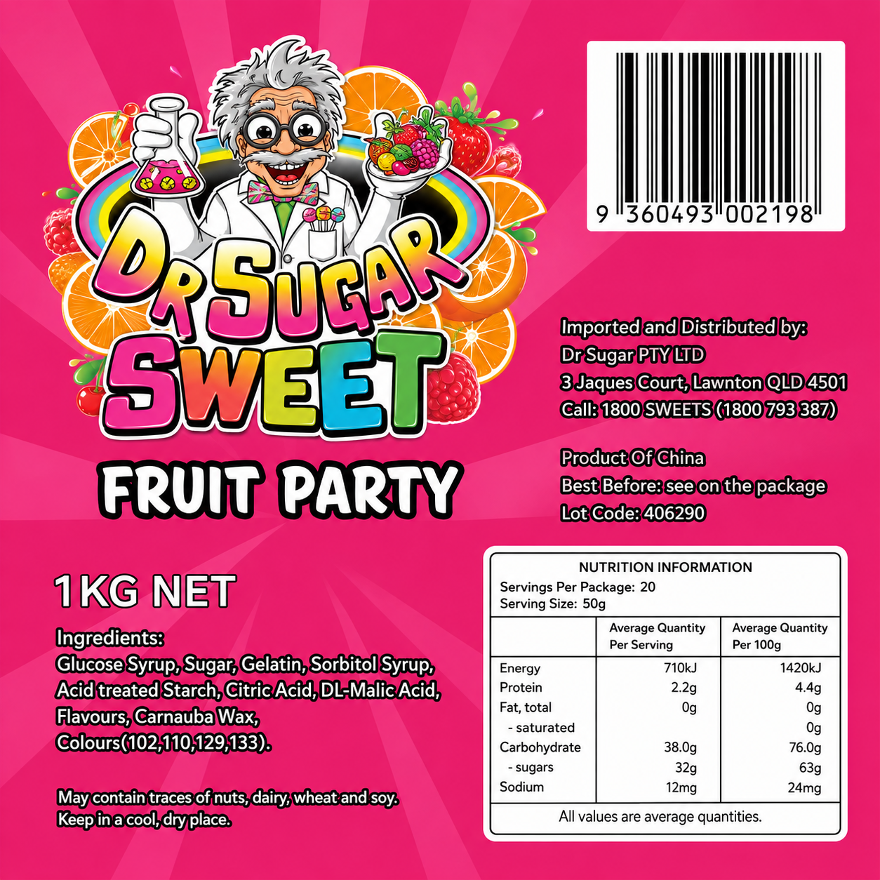 Citrus Fruit Party #2 Gummies