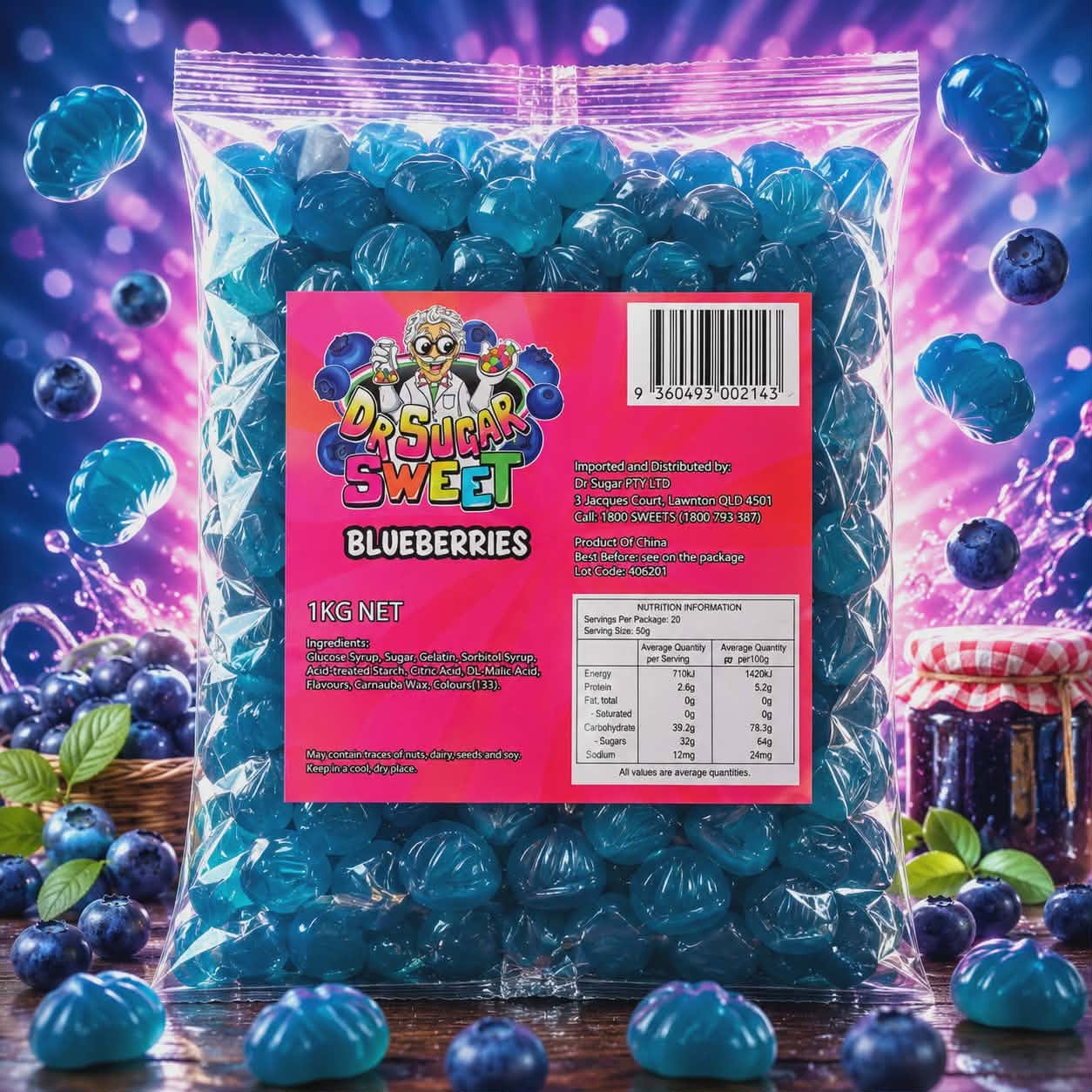 Blueberries Gummies