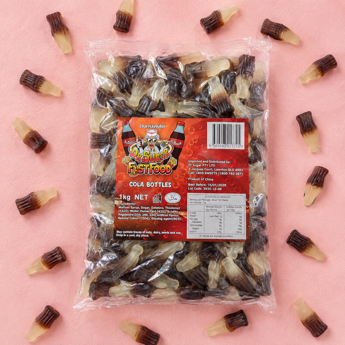 Cola Bottles Gummies