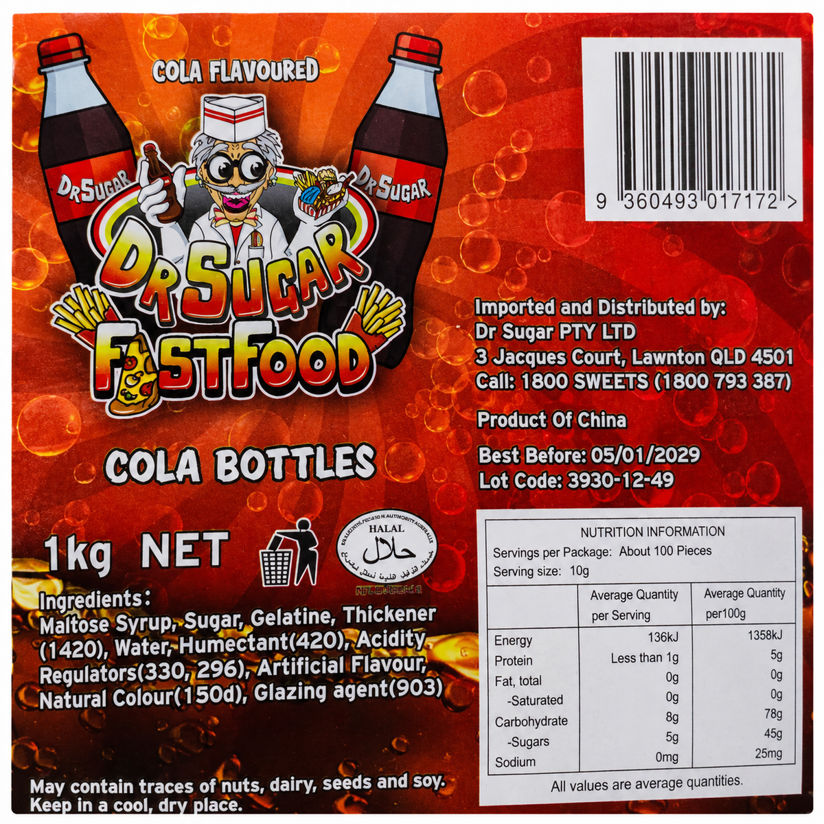 Cola Bottles Gummies