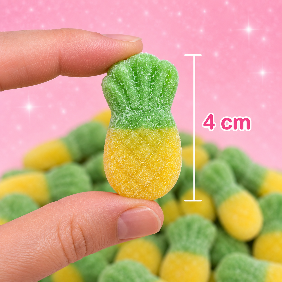 Sour Pineapples Gummies