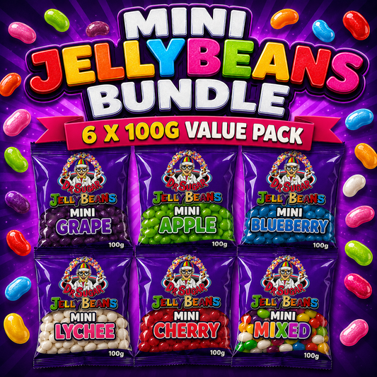 Mini Jelly Beans Bundle - 6 x 100g Bags