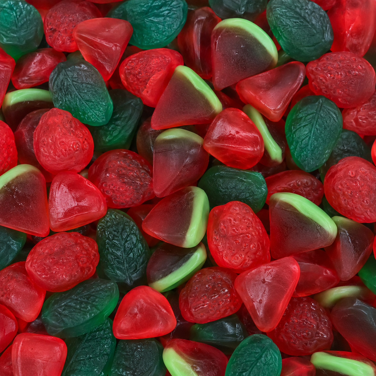 Fruit and Mint Gummies
