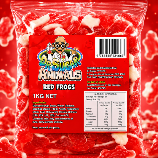 Red Frogs Gummies