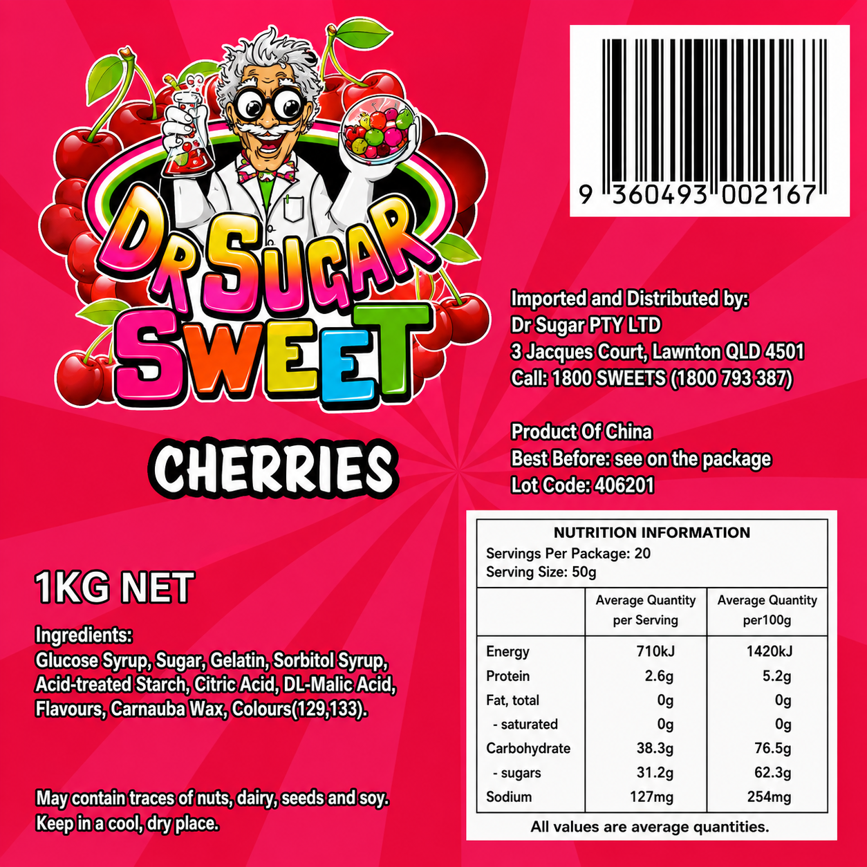 Cherries Gummies