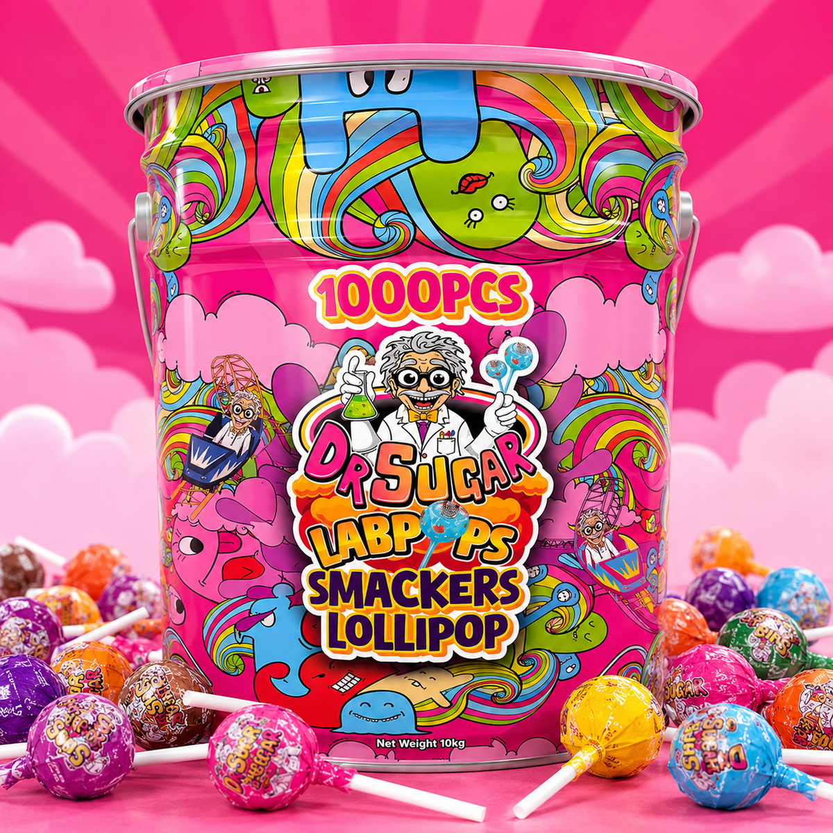 Labpop Lollipops - 8 Flavours (Individually Wrapped)
