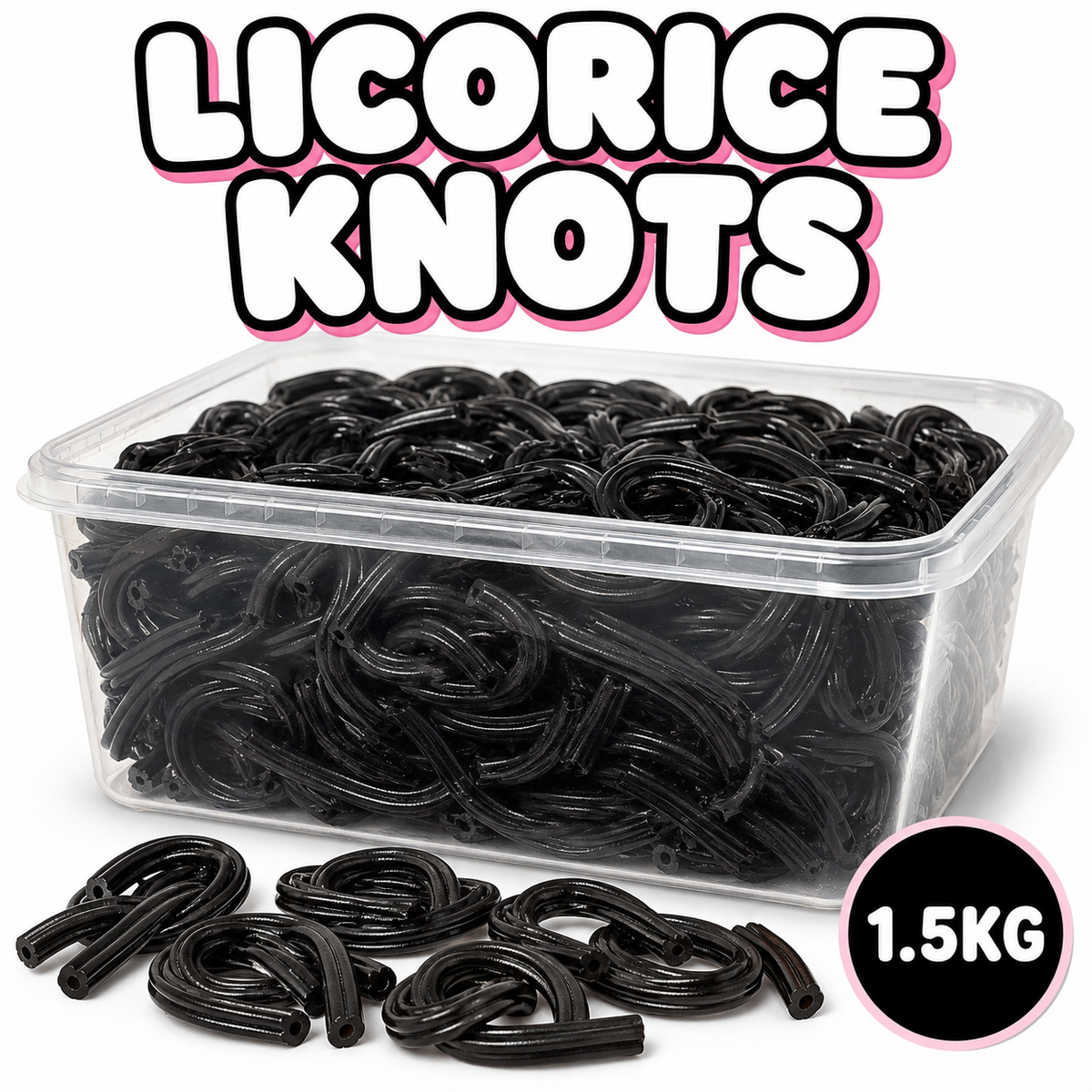 Licorice Knots 1.5KG