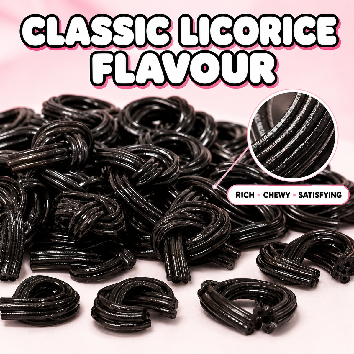 Licorice Knots 1.5KG