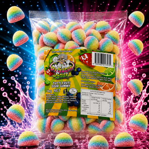 Tutti Frutti Sour Puffs Gummies