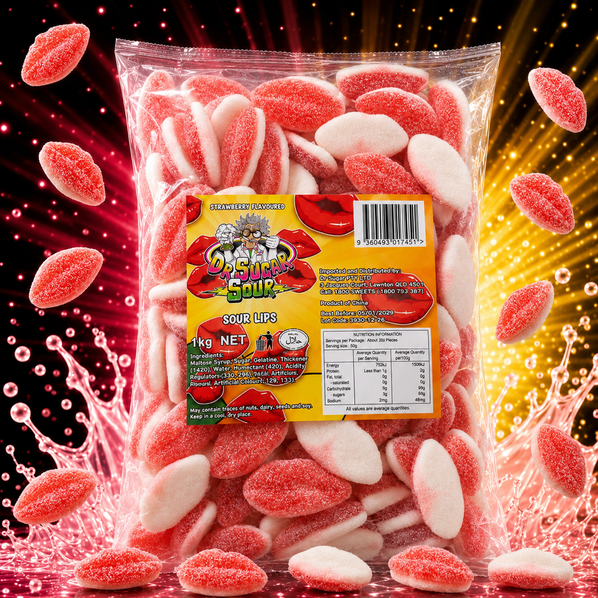 Sour Lips Gummies
