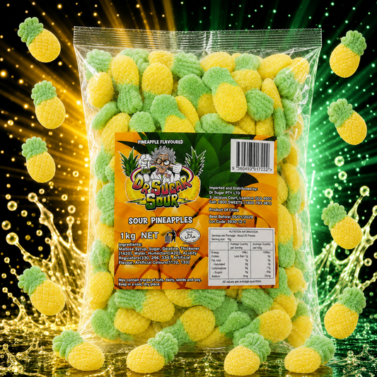 Sour Pineapples Gummies