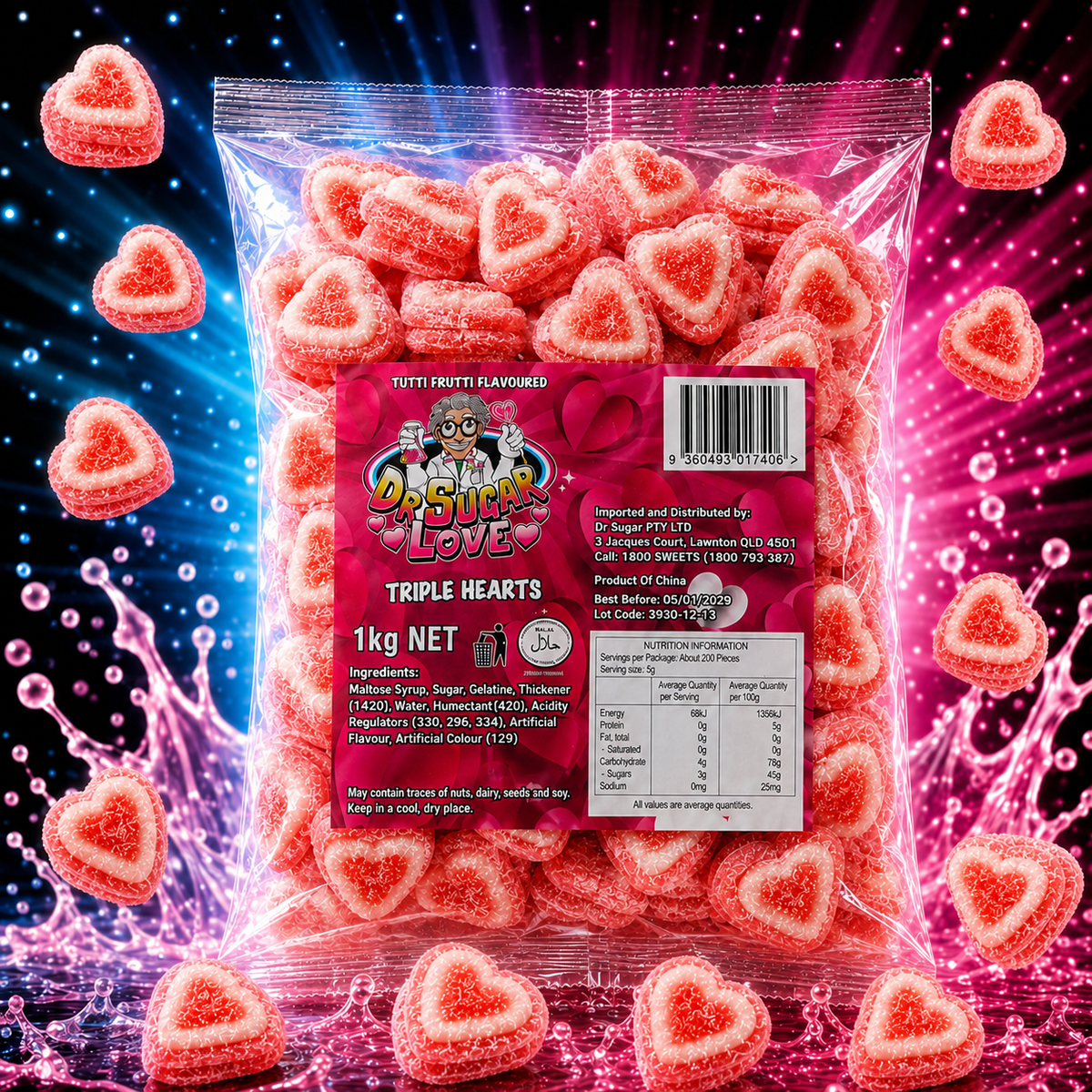 Triple Hearts Gummies