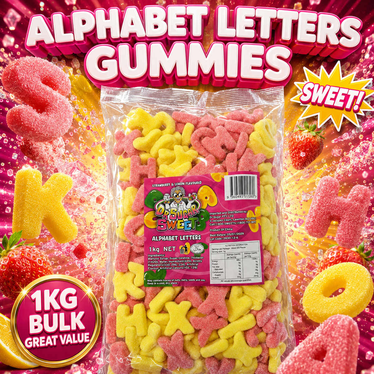 Alphabet Letters Gummies