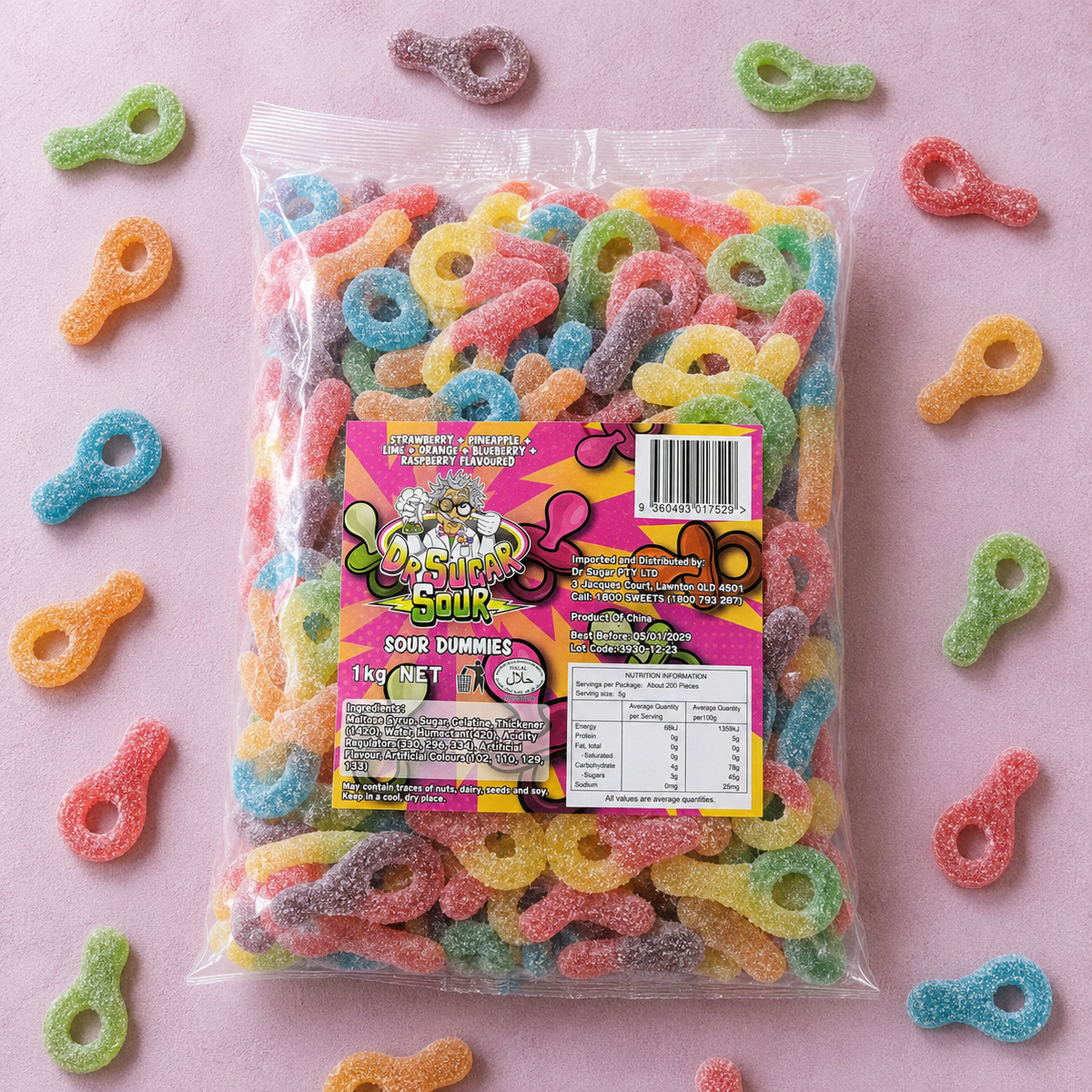 Sour Dummies Gummies