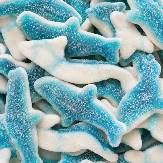 Giant Sour Sharks Gummies