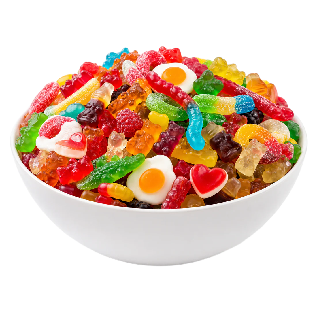 Colourful assortment of bulk lollies from Sugar HQ