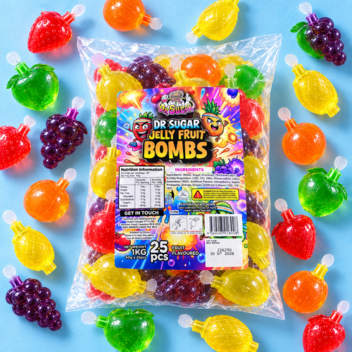 Jelly Fruit Bombs (Individually Wrapped)