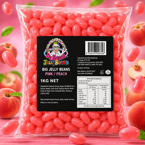 Big Peach Jelly Beans