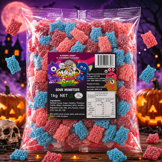 Sour Monsters Gummies